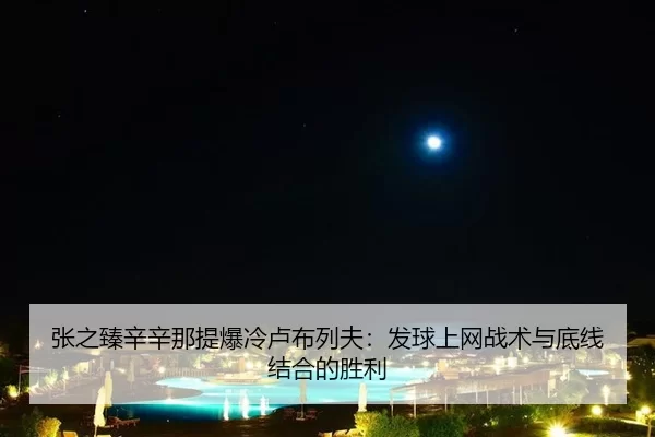 张之臻辛辛那提爆冷卢布列夫：发球上网战术与底线结合的胜利